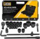 Klucz udarowy JCB JCB ZESTAW KLUCZY UDAROWYCH 26el. 3/4" - 1" 12KĄT. (17-65mm) 1