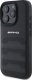 Mercedes AMG AMHCP16XGSEBK iPhone 16 Pro Max 6.9" czarny/black hardcase Leather Debossed Lines Black Logo 1