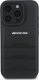 Mercedes AMG AMHCP16XGSEBK iPhone 16 Pro Max 6.9" czarny/black hardcase Leather Debossed Lines Black Logo 2