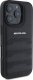 Mercedes AMG AMHCP16XGSEBK iPhone 16 Pro Max 6.9" czarny/black hardcase Leather Debossed Lines Black Logo 3