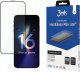 3MK HardGlass Max Lite iPhone 16 Pro 6.3 czarny/czarny Fullscreen Glass Lite 1