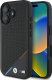 BMW BMHMP16M23PUPDK iPhone 16 Plus 6.7" czarny/black hardcase M Perforated Tricolor Line MagSafe 1