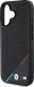 BMW BMHMP16M23PUPDK iPhone 16 Plus 6.7" czarny/black hardcase M Perforated Tricolor Line MagSafe 6