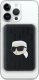 Powerbank Karl Lagerfeld Karl Lagerfeld Powerbank indukcyjny KLPB5FPGKSKIHK 15W 5000mAh czarny/black Karl Head Pin MagSafe 1