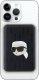 Powerbank Karl Lagerfeld Karl Lagerfeld Powerbank indukcyjny KLPB5FPGKSKIHK 15W 5000mAh czarny/black Karl Head Pin MagSafe 5