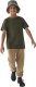 4f Koszulka dla chłopca 4F M1626 khaki 4FJWMM00TTSHM1626 43S 134cm 4