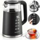 Czajnik Berdsen Czajnik elektryczny 1,7l BD-707 czarny 16