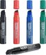 Pentel Marker permanentny N50XL-A czarny ścięty 8-15,4mm PENTEL 1