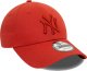New Era Czapka z daszkiem NEW ERA NY Yankees League 9FORTY Red 3