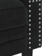 vidaXL Fotel Chesterfield, czarny, tapicerowany aksamitem 7