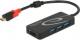 HUB USB Delock 1x SD 1x microSD  + 3x USB-A 3.1 Gen1 (62900) 1