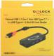 HUB USB Delock 1x SD 1x microSD  + 3x USB-A 3.1 Gen1 (62900) 2