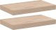 vidaXL Półki, 2 szt., 40x23,5x4 cm 2