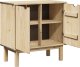 vidaXL Szafka do przedpokoju OTTA, 75x40x75 cm, lite drewno sosnowe 5
