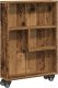 vidaXL Wąski wózek pomocniczy, stare drewno, 48x13x68 cm 2