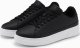 Ombre Buty sneakersy męskie z eko skóry na grubej podeszwie  czarne V5 OM-FOSL-0166 42 2