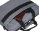 Torba Peterson Profesjonalna torba na laptopa do pracy duża 15,6 A4 szara Peterson GBP18 3