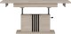 BogFran Ławostół rozkładany z regulacją wysokości 160 cm Dąb Lamele Loft MATI LA13 5