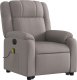 vidaXL vidaXL Podnoszony fotel masujący, elektryczny, rozkładany, kolor taupe 3