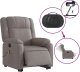vidaXL vidaXL Podnoszony fotel masujący, elektryczny, rozkładany, kolor taupe 5