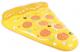 Tm Toys Materac dmuchany Pizza żółty 2