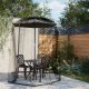 vidaXL vidaXL Moskitiera pod parasol, czarna, 300x230 cm 1