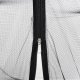 vidaXL vidaXL Moskitiera pod parasol, czarna, 300x230 cm 4