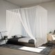 vidaXL vidaXL Moskitiera wisząca, biała, 220x180x180 cm 3