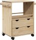 vidaXL vidaXL Wózek kuchenny OTTA, 71x45x80 cm, lite drewno sosnowe 2