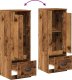 vidaXL Szafka, stare drewno, 36x35,5x103,5 cm 8