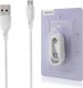 Kabel USB Hello Case USB-A - microUSB 1 m Biały (GSMA0179) 1