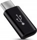 Adapter USB Hello Case Adapter USB C do Micro USB Przejściówka Czarna Transmisja Danych Ładowanie 1