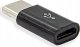 Adapter USB Hello Case Adapter USB C do Micro USB Przejściówka Czarna Transmisja Danych Ładowanie 3