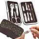 Verk Zestaw do paznokci przybornik manicure pedicure etui cążki 7 elementów Zestaw do paznokci przybornik manicure pedicure etui cążki 7 elementów 1