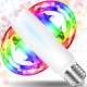Retoo ŻARÓWKA RBG OBROTOWA KULA DYSKOTEKOWA LED MOCNA XL 1