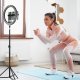 Lampa pierścieniowa Retoo LAMPA PIERŚCIENIOWA LED SELFIE RING STATYW PILOT + UCHWYT NA TELEFON 210CM 13