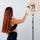 Lampa pierścieniowa Retoo LAMPA PIERŚCIENIOWA LED SELFIE RING STATYW PILOT + UCHWYT NA TELEFON 210CM 8