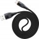 Kabel USB T-Phox KABEL T-PHOX X-LITE TYPE-C BLACK 1M 3A 1