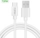 Kabel USB T-Phox USB-C - 1 m Biały (TPRZ008334) 1
