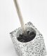 Zeller Pojemnik na szczotkę wc TERRAZZO + szczotka, polyresin, ZELLER 3