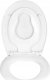 Deska bidetowa Wenko Toilet seat Delos Family white,EasyCl.,D 4