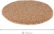 Home Styling Collection Poduszka na krzesło okrągła TEDDY boucle, Ø 35 cm 1