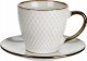London Durable Porcelain Filiżanka do kawy herbaty ze spodkiem DUNE, 210 ml 1