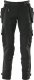 Mascot MASCOT 17031-311-09, Pants, Any gender, Black, Elastane, Nylon, 235 g/m², 8% 1