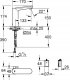 Umywalka Grohe GROHE 36422000, Bathroom sink 2