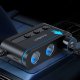 Ładowarka Choetech Ładowarka Choetech TC0021 samochodowa 2x USB-C PD 1x USB-A QC 3x gniazdo zapalniczki - czarna 5