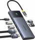 HUB USB Baseus HUB Baseus Metal Gleam Series II 7w1 USB-C - USB-C PD100W / 2x USB-A / 2x HDMI 4K / USB-A 3.0 / USB-C 3.0 2