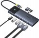 HUB USB Baseus HUB Baseus Metal Gleam Series II 7w1 USB-C - USB-C PD100W / 2x USB-A / 2x HDMI 4K / USB-A 3.0 / USB-C 3.0 3