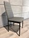 Lugano Krzesło tapicerowane VALVA FABRIC GREY 1