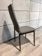 Lugano Krzesło tapicerowane VALVA FABRIC GREY 2